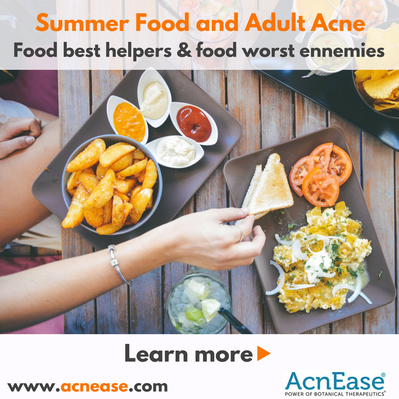 Summer Food and Adult Acne